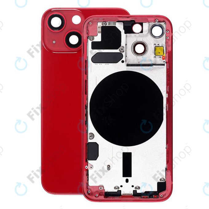 Tylna obudowa do iPhone 13 Mini, Czerwony, Red