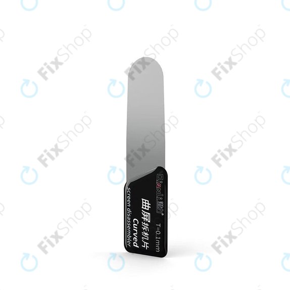 Metalowe narzędzie do otwierania typu łom, Ultracienki, 0,1mm, QianLi ToolPlus