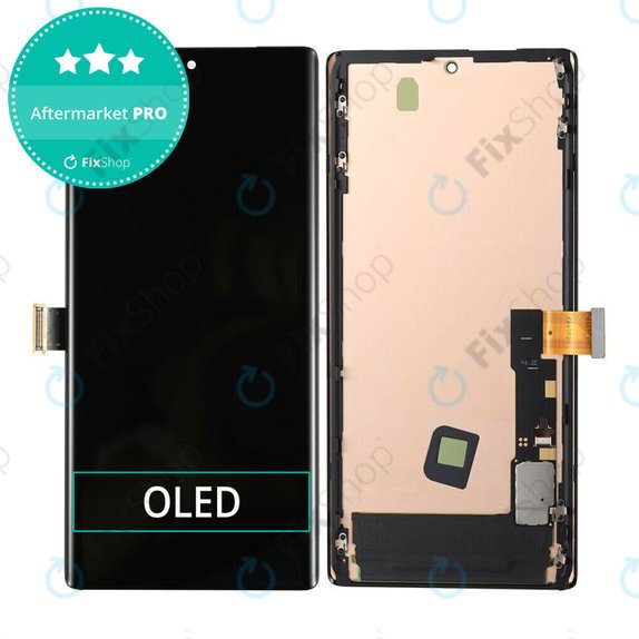 Wyświetlacz OLED do Google Pixel 6 Pro, Ekran dotykowy bez ramki