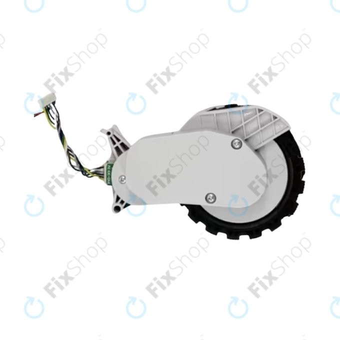 Koło z silnikiem do Xiaomi Robot Vacuum X20, S10, Dreame X30, X20, X10 Pro, Left, Biały, White