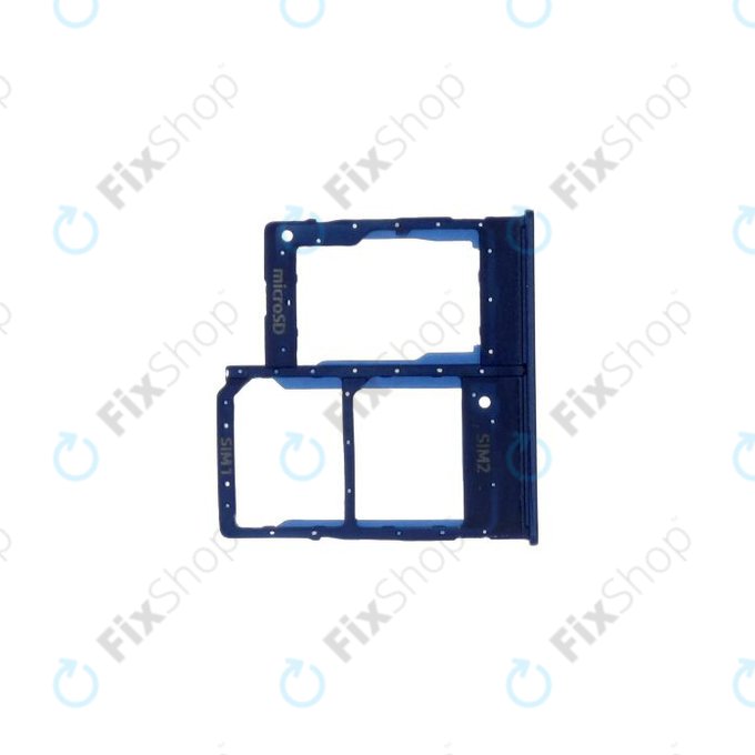 Tacka SIM do Samsung A20e A202F, GH98-44377C, niebieski, blue, Genuine Service Pack