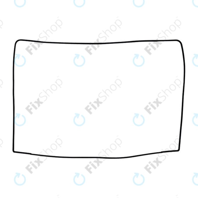 Gumowa uszczelka przedniego wyswietlacza do MacBook Pro 16" A2141, 2019