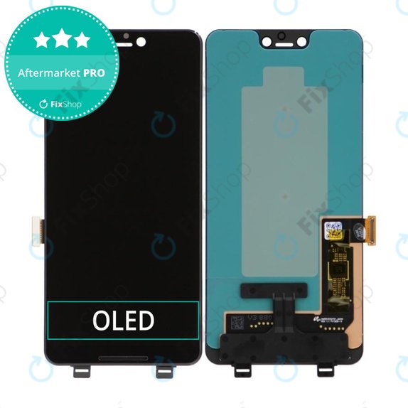 Wyświetlacz OLED dla Google Pixel 3 XL, Ekran dotykowy bez ramki
