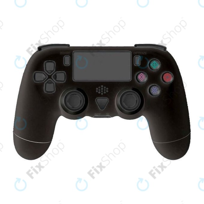 Kontroler bezprzewodowy do Sony Playstation 4, 4 Slim, 4 Pro, Dualshock 4, Czarny, Black