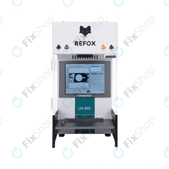 Separator laserowy 3w1, 20 W, 220 V, Refox LM-80E