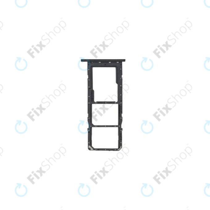 Tacka SIM do Samsung A03 A035G, GH81-21642A, Czarny, Black, Genuine Service Pack