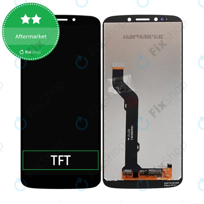 Wyświetlacz do Motorola Moto E5 Plus XT1924, Ekran dotykowy bez ramki, Złoty, Gold, TFT