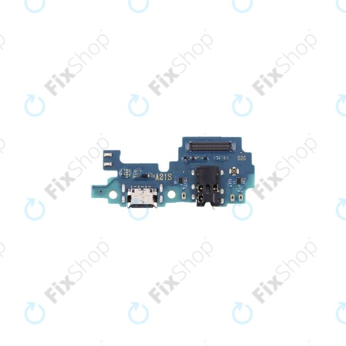 Plytka PCB zlacza ladowania do Samsung A21s A217F, Genuine Service Pack