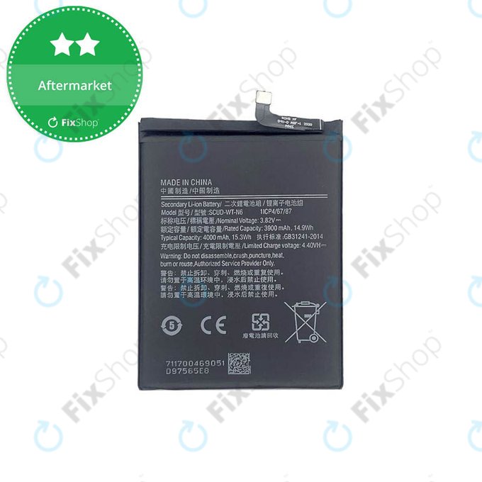 Bateria do Samsung A10s A107F, A20s A207F, SCUD-WT-N6, 4000mAh