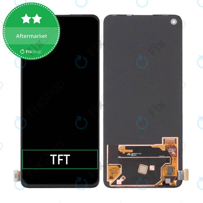Wyświetlacz do Realme GT Neo 3T, RMX3371, RMX3372, Ekran dotykowy bez ramki, TFT