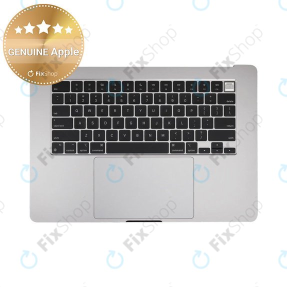 Górna rama klawiatury do MacBook Air 15", A3114 (2024), z klawiaturą US i baterią, Space Gray, 661-40266, Genuine Apple