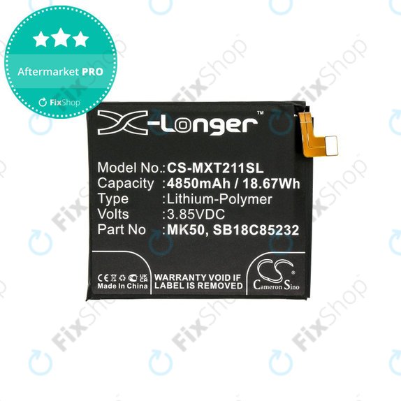 Bateria dla Motorola Moto G 5G XT2113, 4850mAh, Li-Pol, 3.85 V, MK50, HQ