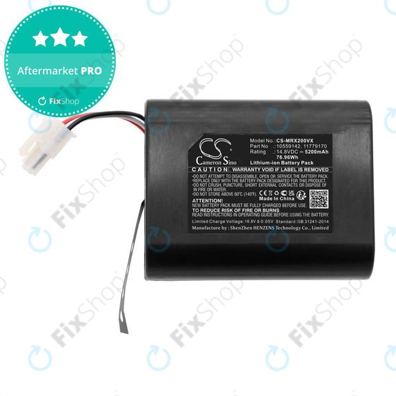 Bateria do Miele Scout RX2, RX3, 5200mAh, Li-Ion, 14.8V, 10559142, HQ