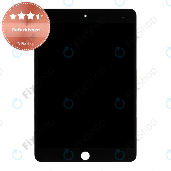Wyświetlacz LCD dla iPad Mini 5, Black, Ekran dotykowy bez ramki, Refurbished