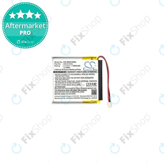 Bateria do Sony WH-1000MX4, LIS1662HNPC, 1000mAh, HQ