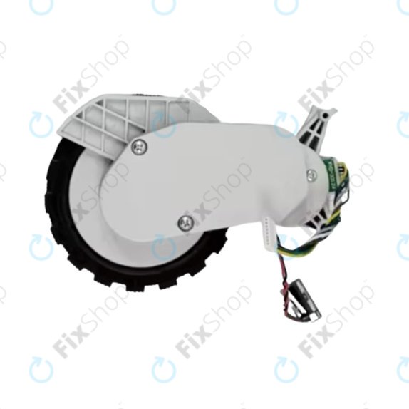Koło z silnikiem do Xiaomi Robot Vacuum X20, S10, Dreame X30, X20, X10 Pro, Right, Biały, White