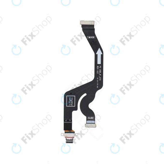 Złącze ładowania z taśmą flex do Samsung Galaxy S25 Edge, GH82-37226A, Genuine Service Pack