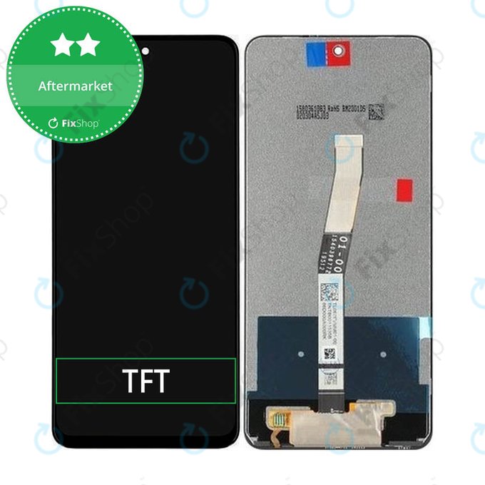 Wyświetlacz do Xiaomi Redmi Note 9 Pro Max, Redmi Note 9S, Note 9 Pro, Ekran dotykowy bez ramki, TFT
