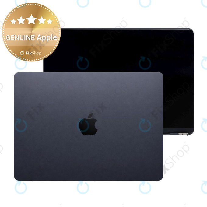 Wyświetlacz LCD do MacBook Air 13", A3240 (2025), z przednim szkłem i pokrywą, Midnight, 661-50105, Genuine Apple