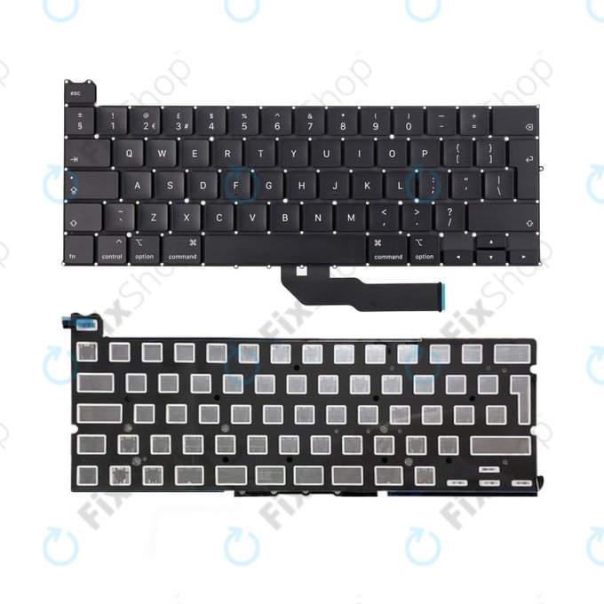 Klawiatura z podświetleniem UK/EU do MacBook Pro 13" A2251 (2020)