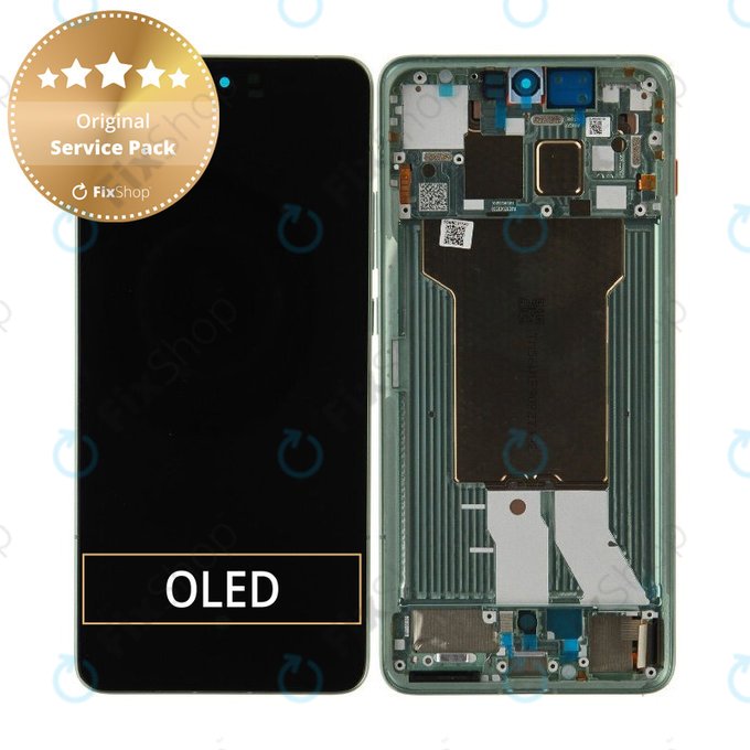 Wyświetlacz dla Motorola Edge 70, Ekran dotykowy z ramką, Lily Pad, 5D68C31542, Genuine Service Pack