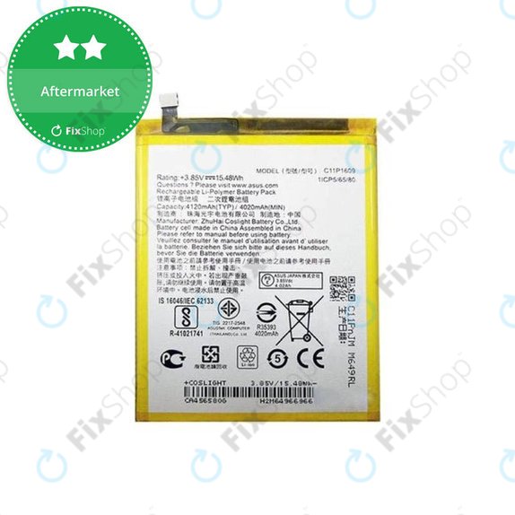 Bateria do Asus Zenfone 3 Max ZC553KL (X00DD), C11P1609, 4120mAh