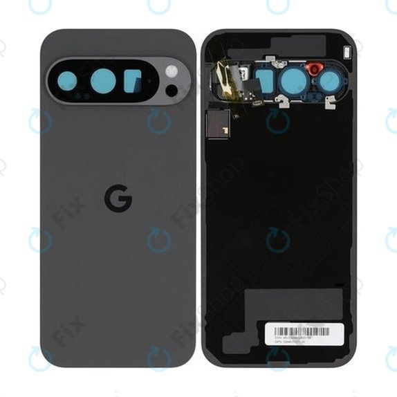 Tylna pokrywa baterii do Google Pixel 9 Pro, G949-01071-00, Obsidian, Genuine Service Pack