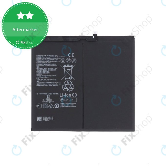 Bateria do Huawei MatePad 10.4", HB28D8C8ECW-12, 7250mAh