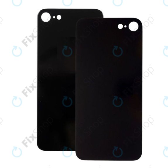 Tylne szklo pokrywy do iPhone SE (2nd Gen 2020), Czarny, Black