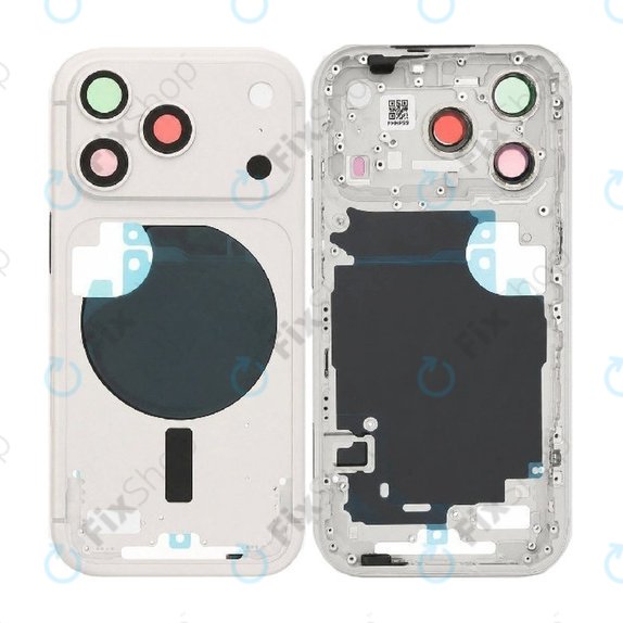 Tylna obudowa do iPhone 17 Pro, Silver