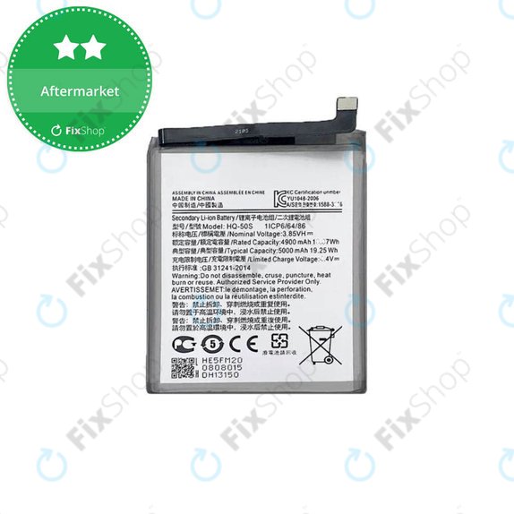 Bateria do Samsung A02s A025F, A03 A035G, A03s A037G, SCUD-HQ-50S, 5000mAh
