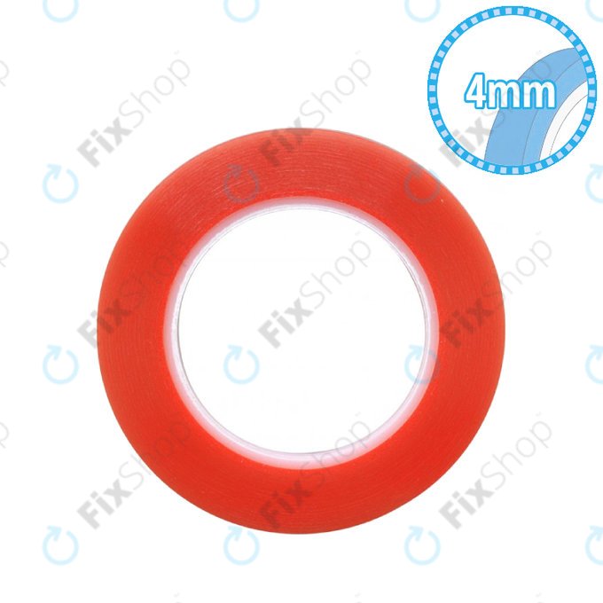 Taśma dwustronna Magic RED, 4mm x 25m, Przezroczysty, Transparent, Transparent