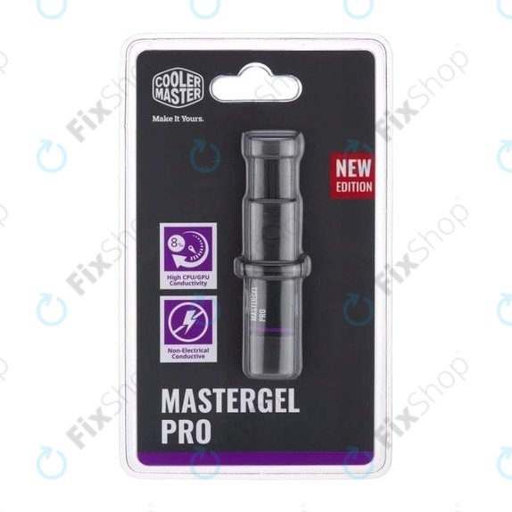 Pasta termoprzewodząca MasterGel Pro V2 do CPU, 4g, szara