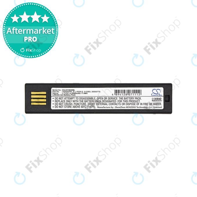 Bateria do Honeywell 1202g, 1452G, 1472G, 1902GHD/GSR, 1911i, 1981i, 3820/i, 4620, 4820/i, 5620, 6320, 8675i, Xenon 3820/i, 4820/i, 5620, 6320, 100000495, S-L-0526-E, HO48L1-G, 2000mAh, HQ