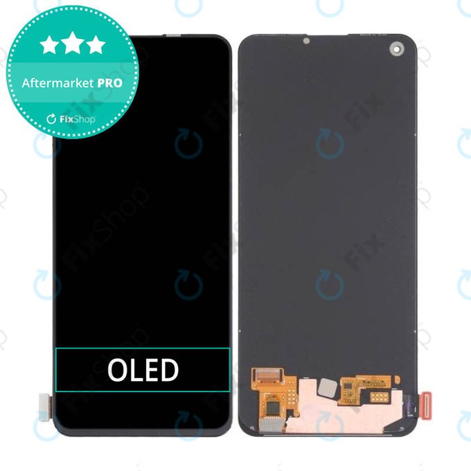 Wyświetlacz OLED do Realme 8 Pro RMX3081, Ekran dotykowy bez ramki