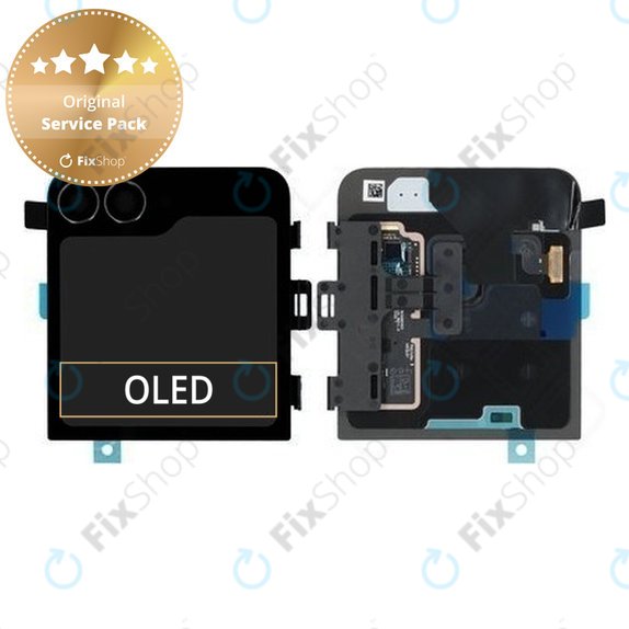 Wyświetlacz LCD + ekran dotykowy (Sub) do Samsung Z Flip 7 FE F761B, GH97-30985A, Genuine Service Pack