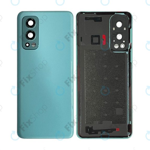 Tylna pokrywa baterii z obiektywem tylnej kamery do OnePlus Nord 2 5G, Blue Haze