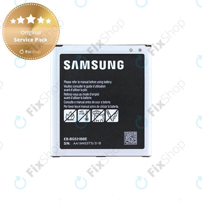 Bateria do Samsung J5 J500F, EB-BG531BBE, EB-BG530CBE 2600mAh, GH43-04511A, Genuine Service Pack