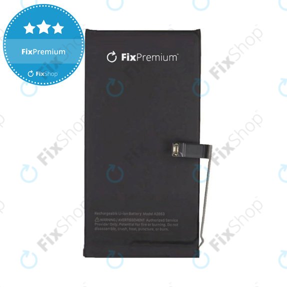 Bateria dla iPhone 14, 3279mAh, A2863, FixPremium