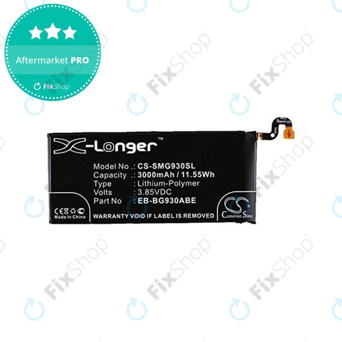 Bateria do Samsung S7 G930F, EB-BG930ABE, 3000mAh, HQ
