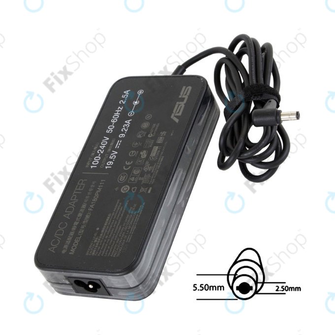 Adapter ładujący do Asus, 180W, 19.5V, B0A001-00260600, Genuine Service Pack
