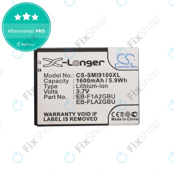 Bateria do Samsung i9100, Galaxy S II, 1600mAh, Li-Ion, 3.7V, EB-F1A2GBU, HQ