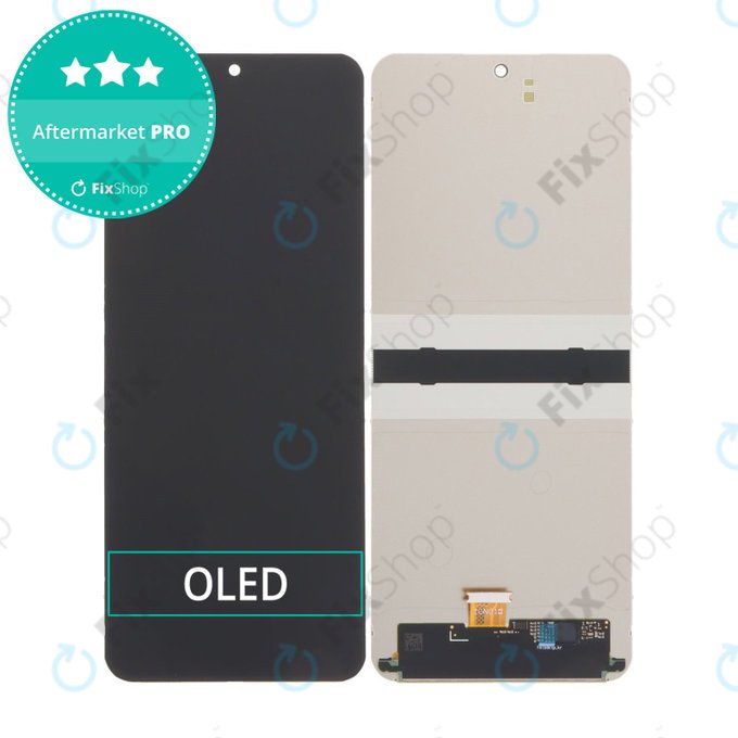 Wyświetlacz OLED do Samsung Z Flip 6 F741B, Ekran dotykowy bez ramki