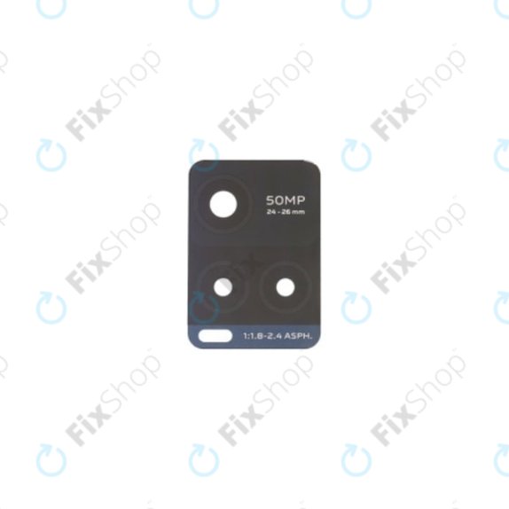 Szklo obiektywu tylnej kamery do Vivo Y33s V2109, Mirror Black