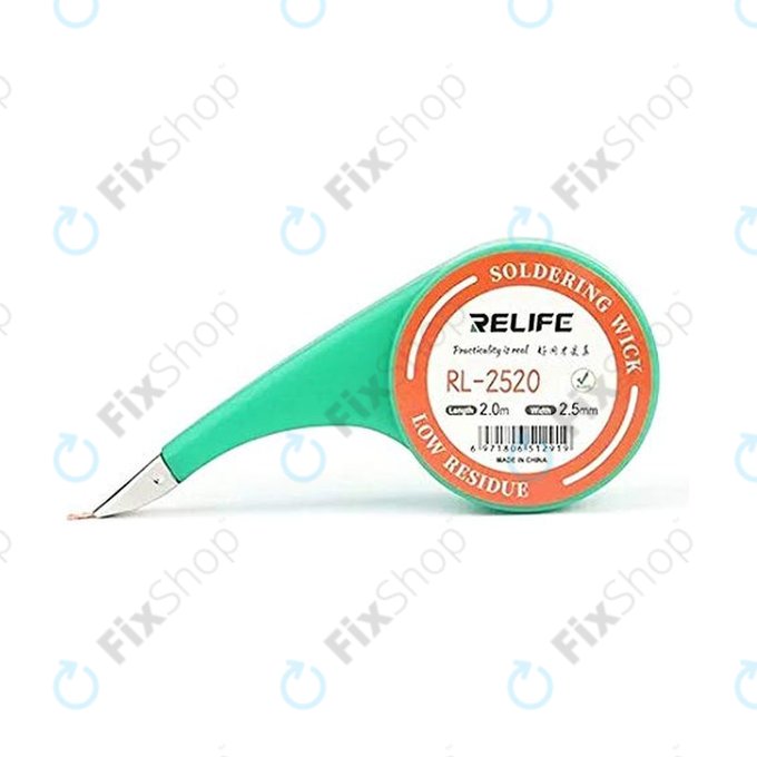 Potezna plecionka do rozlutowywania, 2.5mm, Relife RL-2520