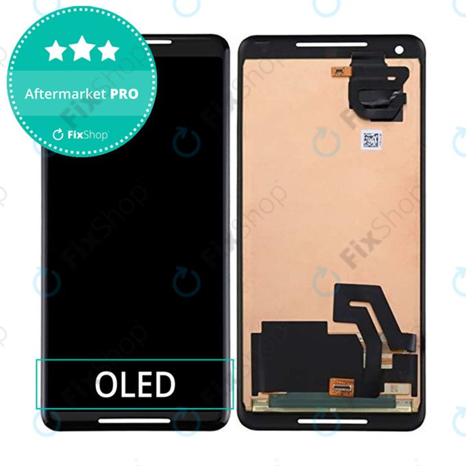 Wyświetlacz OLED do Google Pixel 2 XL G011C, Ekran dotykowy bez ramki