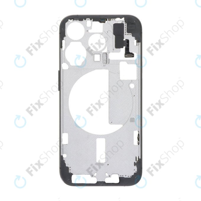 Ramka srodkowa do iPhone 15 Pro, Black Titanium