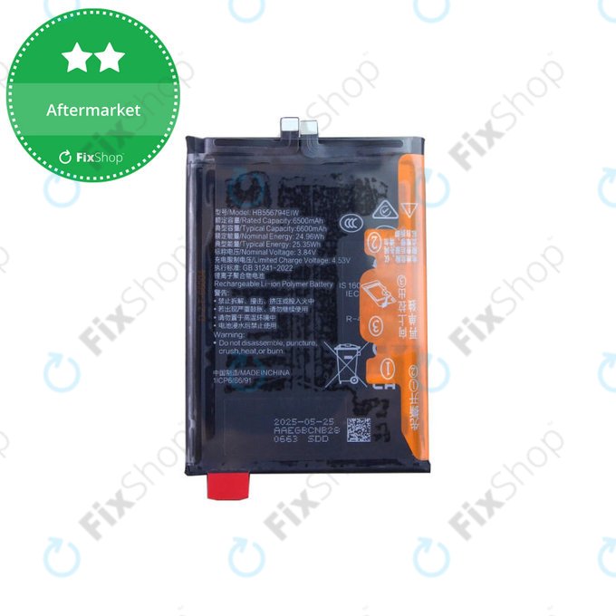 Bateria do Honor Magic7 Lite, HB556794EIW, 6600mAh