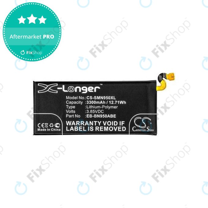 Bateria do Samsung Note 8 N950FD, EB-BN950ABE, 3300mAh, HQ