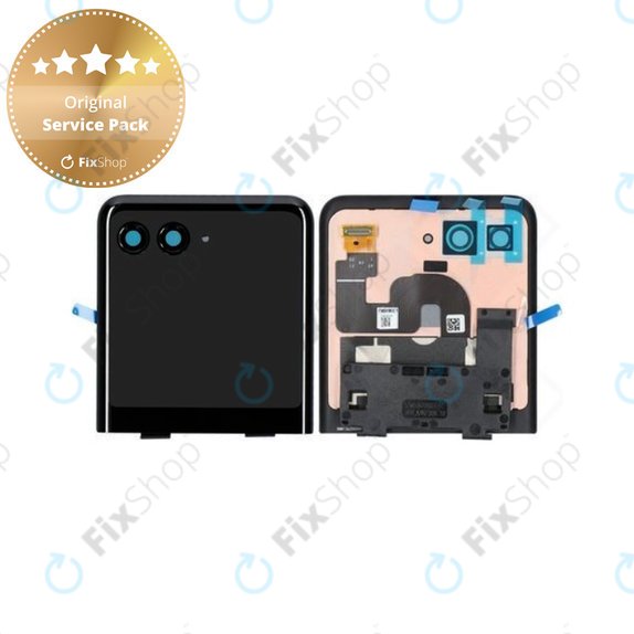 Wyświetlacz z ekranem dotykowym (External) do Motorola Razr 40 Ultra, 5D68C22595, Genuine Service Pack
